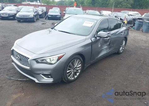 2022 Infiniti Q50 Luxe Awd from USA, damaged, VIN JN1EV7BR0NM340053